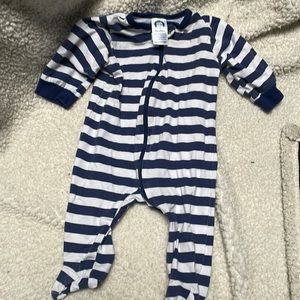 Baby Boys zip up onesie pajama